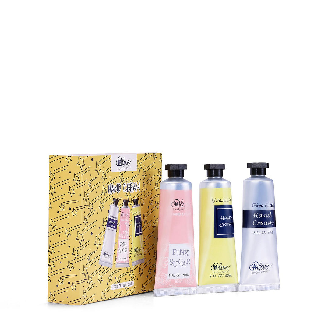 Body & Earth Love Gift Sets Meteor Hand Cream Trio