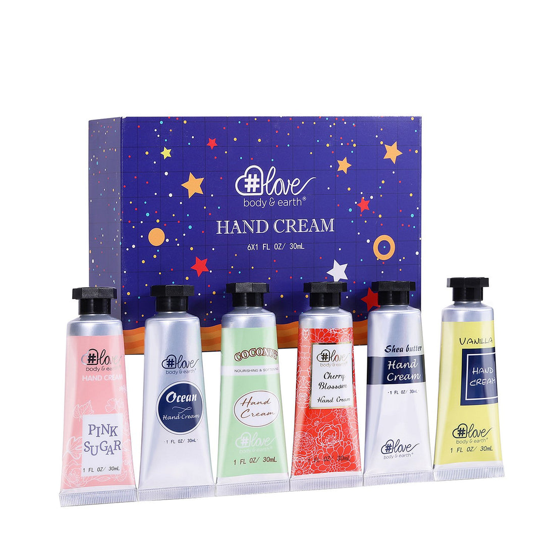 Body &amp; Earth Love Gift Sets Starry Sky Hand Cream Gift Box