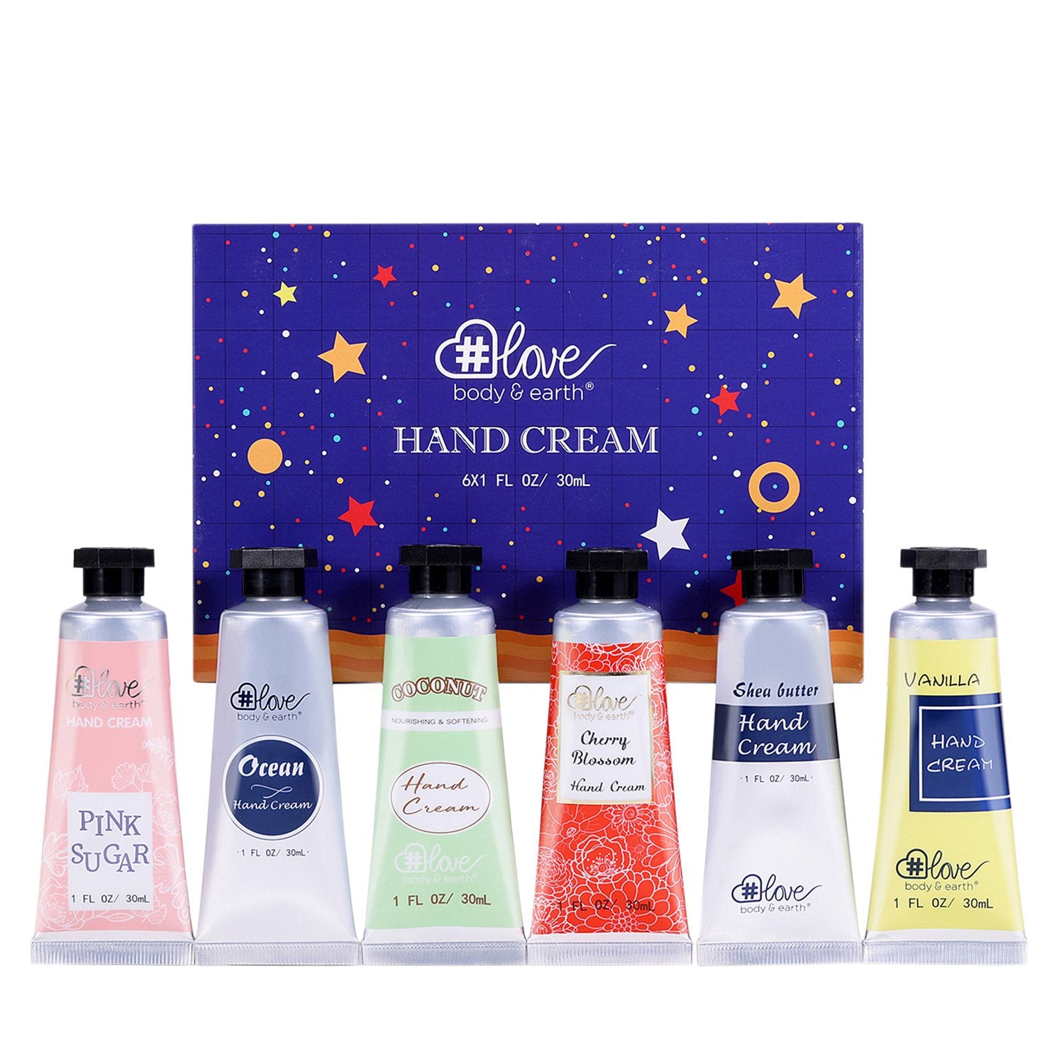 Body &amp; Earth Love Gift Sets Starry Sky Hand Cream Gift Box