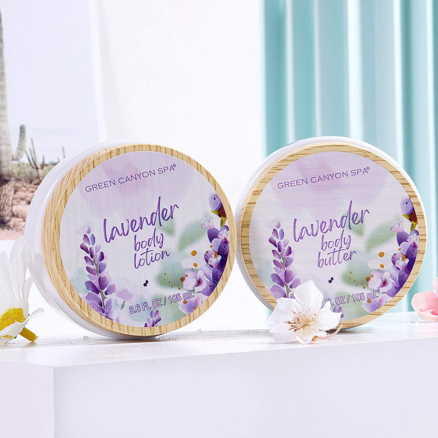 Green Canyon Spa Gift Sets Lavender Bath Set