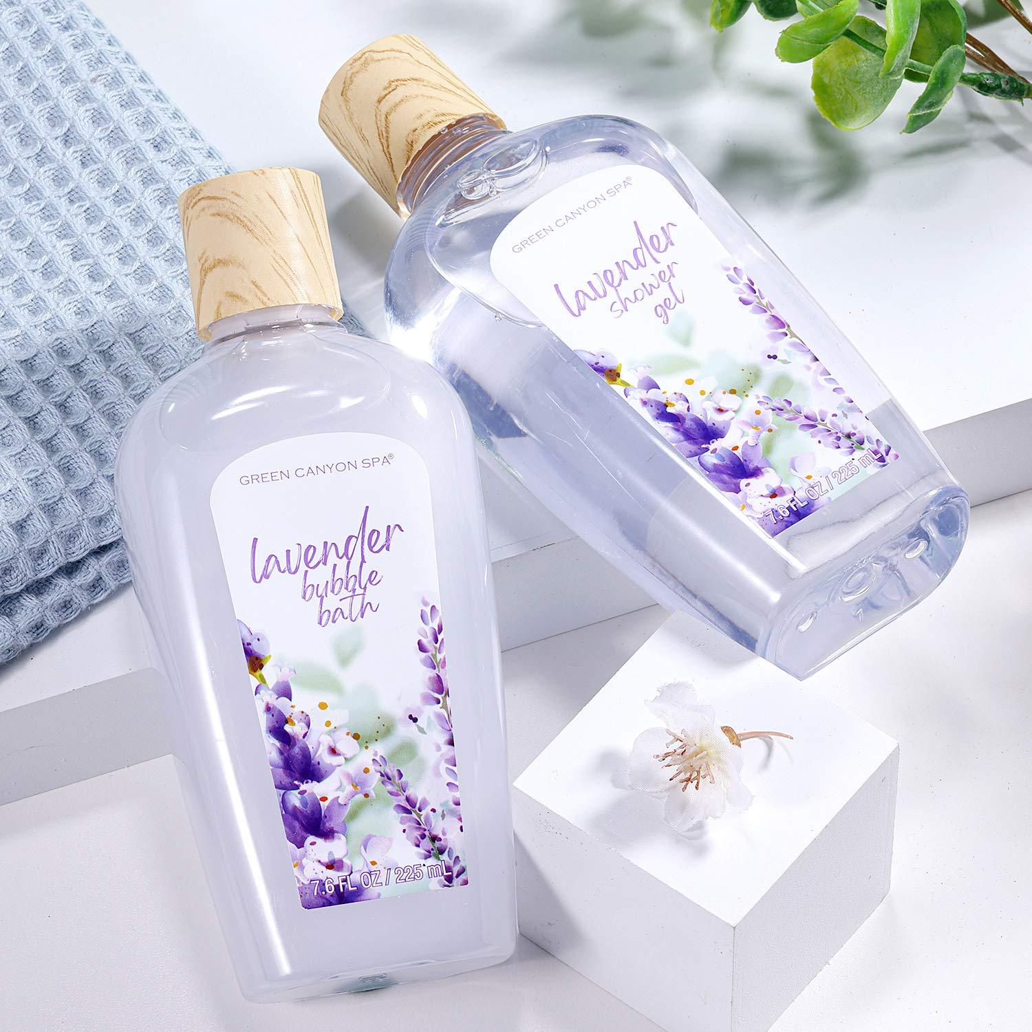 Green Canyon Spa Gift Sets Lavender Bath Set