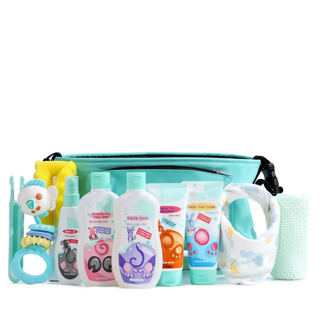 Happy Bum Baby Care Baby Wash Basket Gift Set