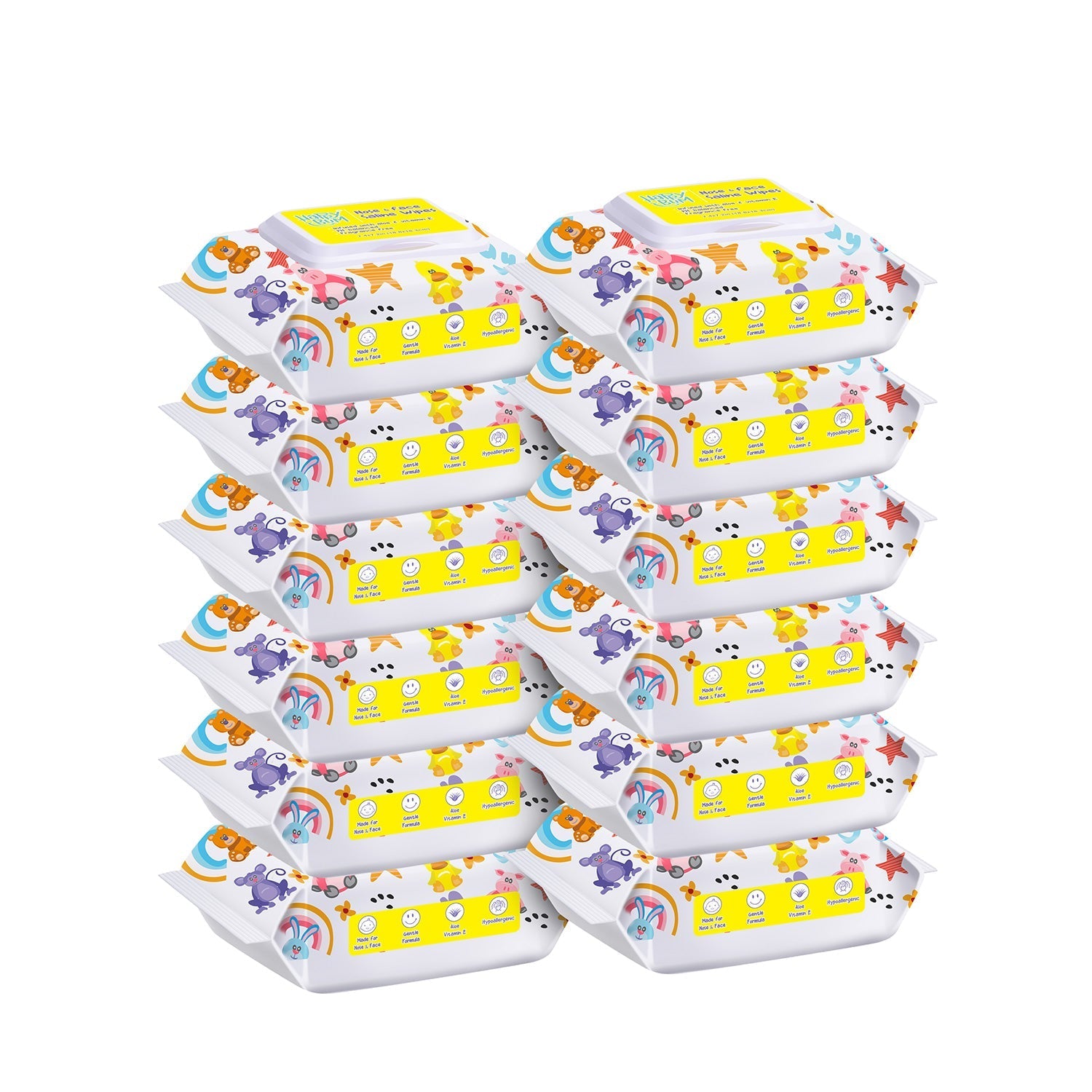 Happy Bum Baby Wipes Saline Baby Face Wipes