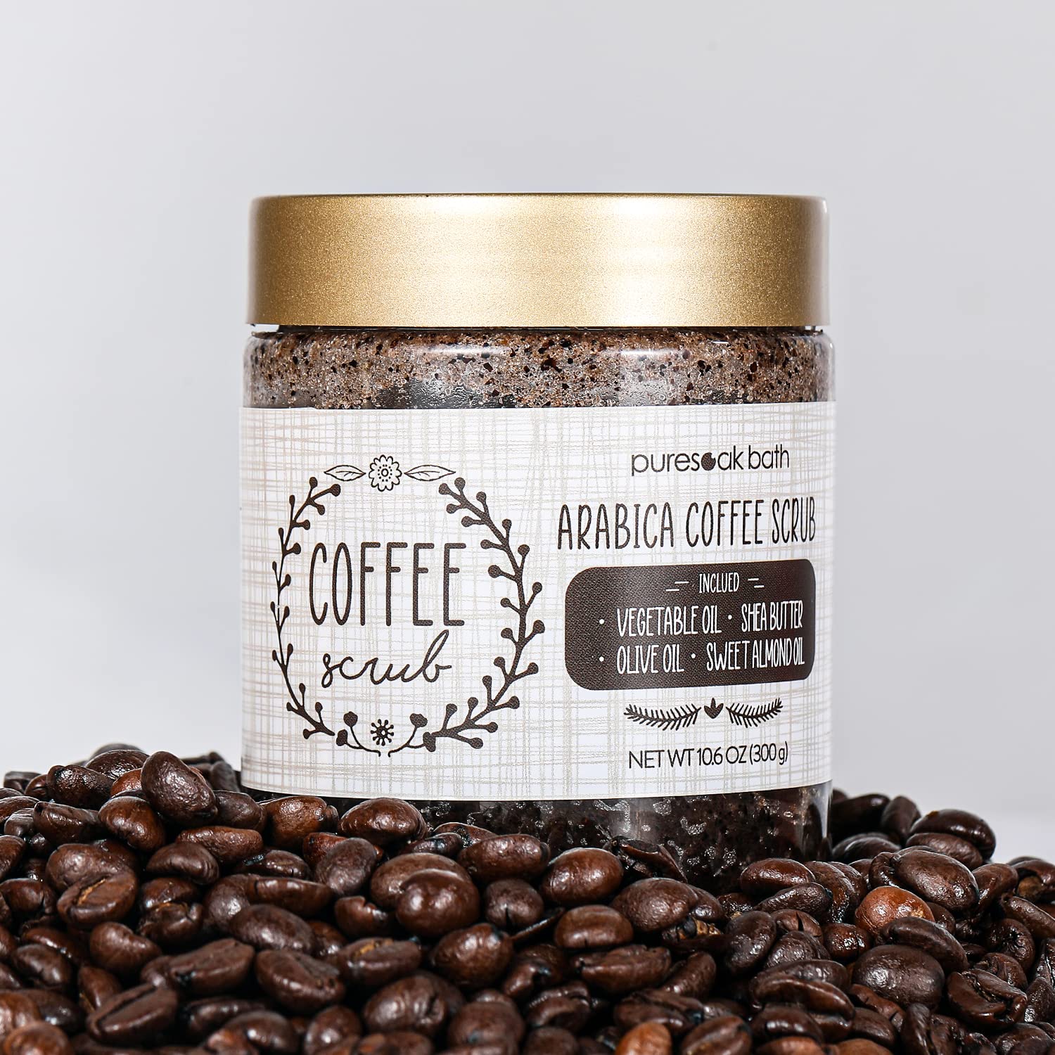 PURESOAK BATH Body Scrub Puresoak Bath Arabica Coffee Body Scrub Set