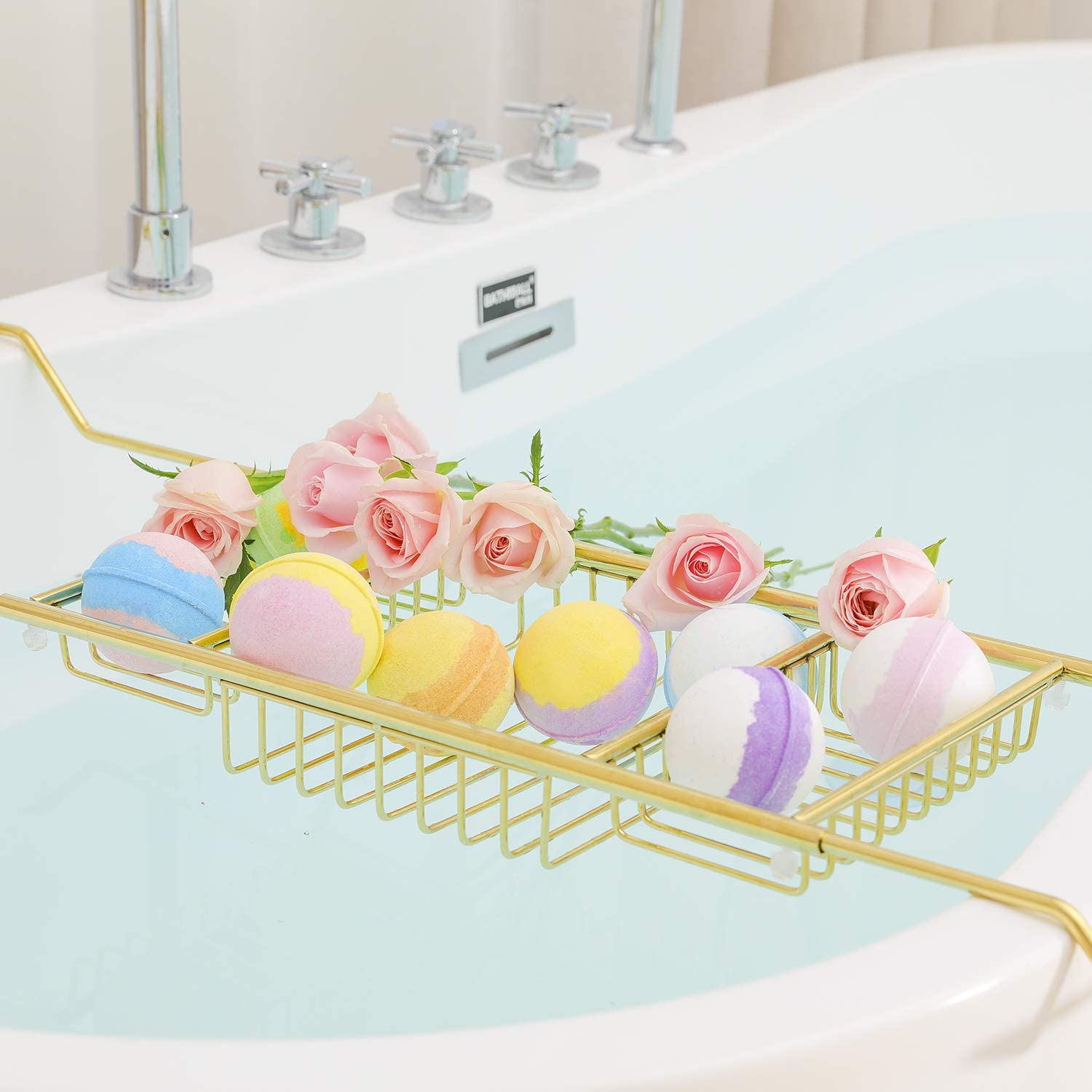 Spa Luxetique Bath Sets Colorful Bath Bombs Gift Set