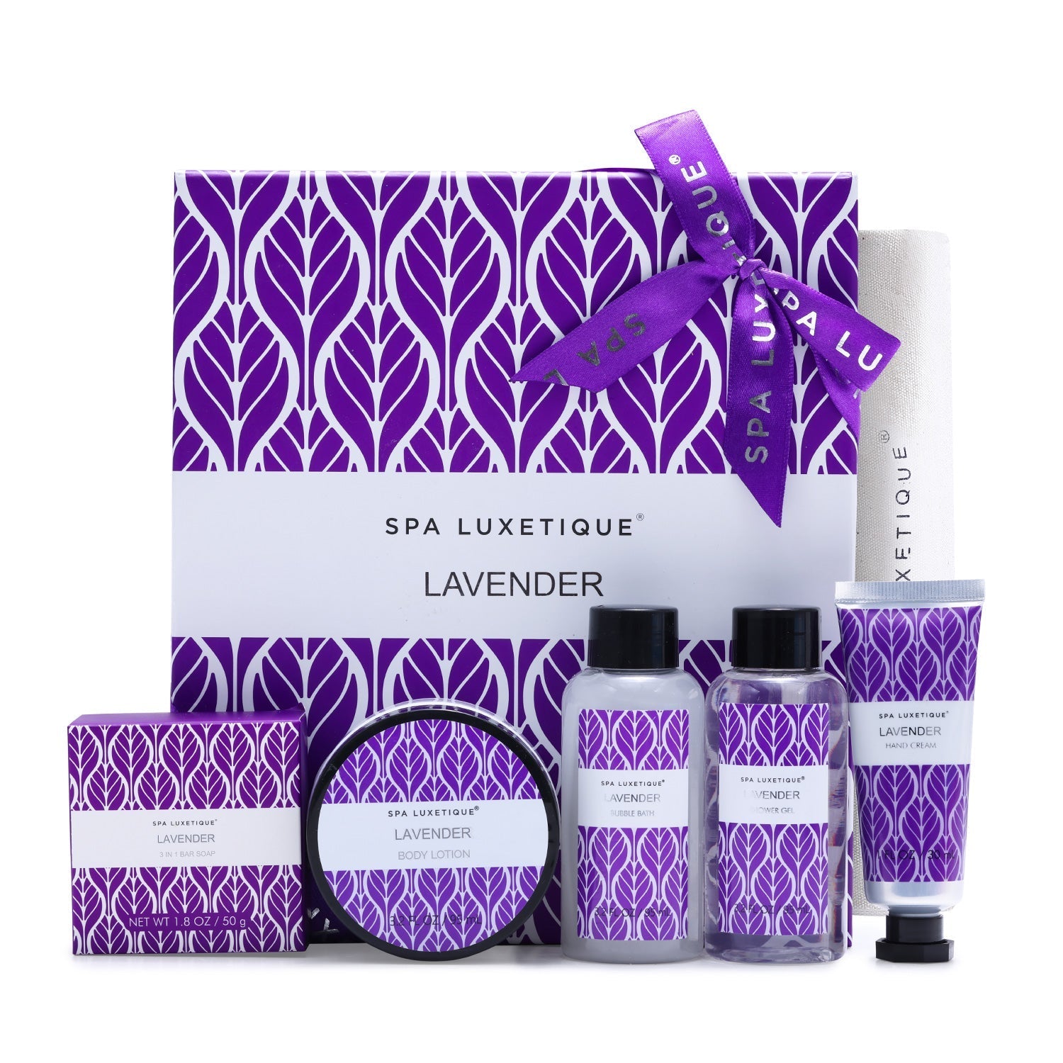 Spa Luxetique Gift Sets Lavender Bath Set