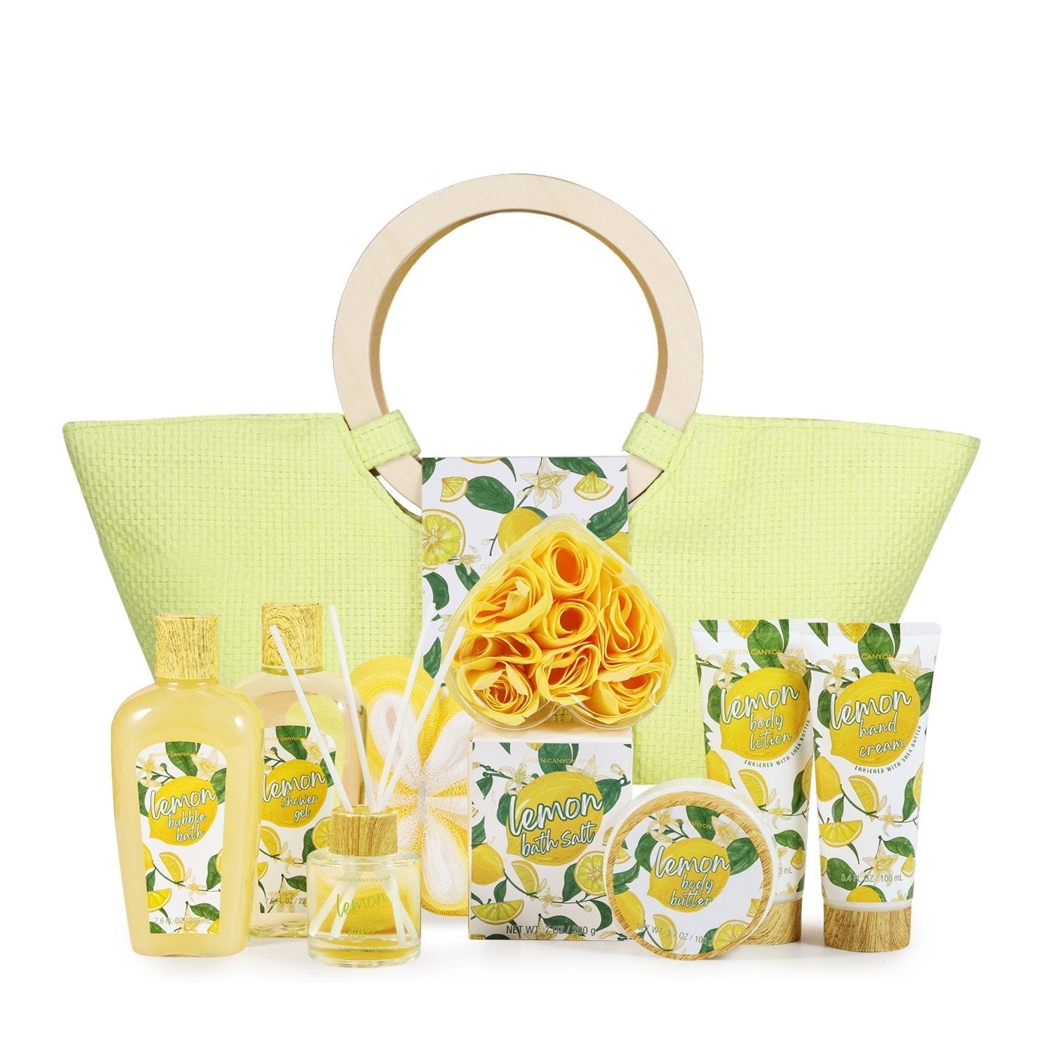 Spa Luxetique Gift Sets Lavender Everyday Bath Set Tote