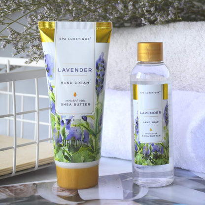Spa Luxetique Gift Sets Lavender Everyday Bath Set Tote