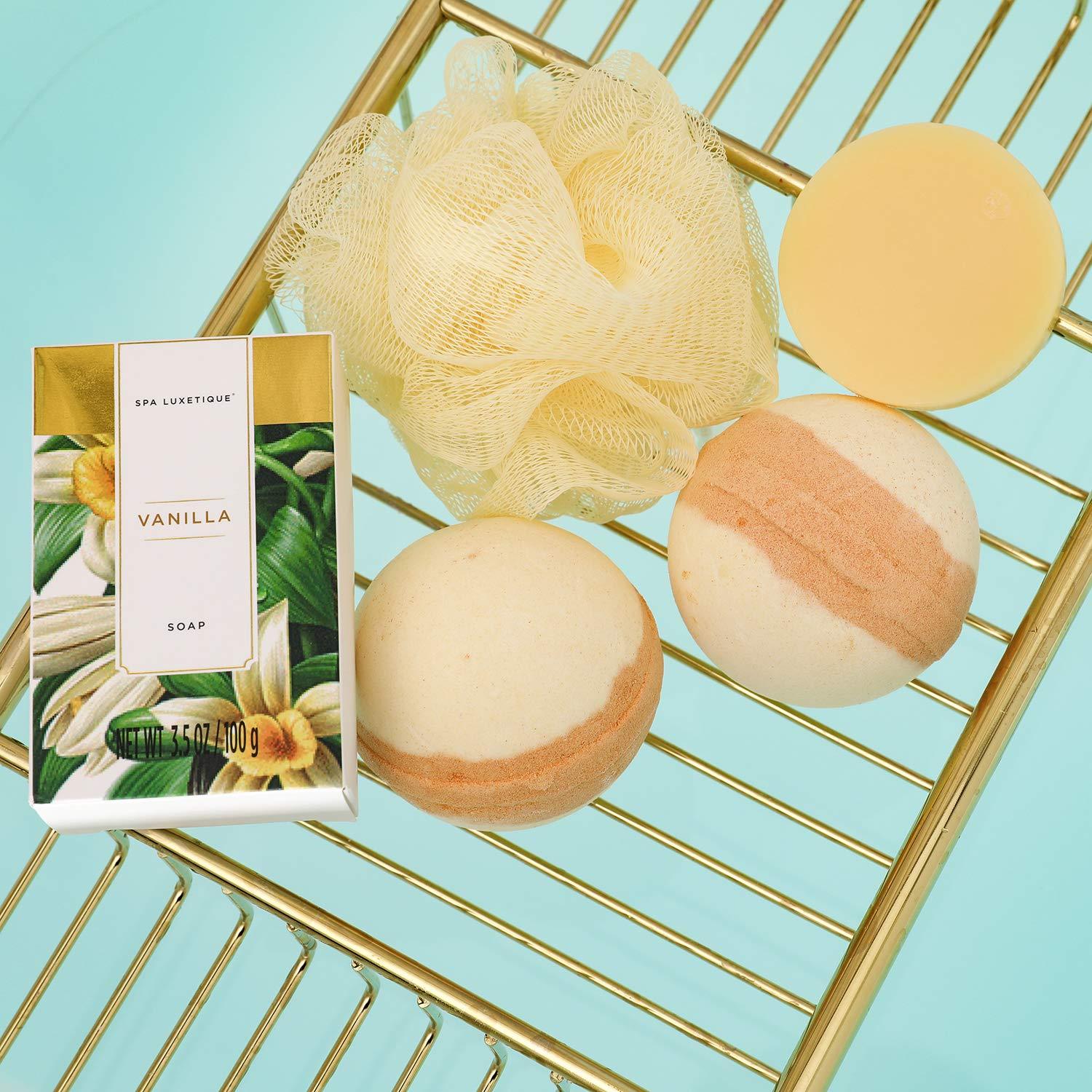 Spa Luxetique Gift Sets Vanilla Fashion Bath Set Tote