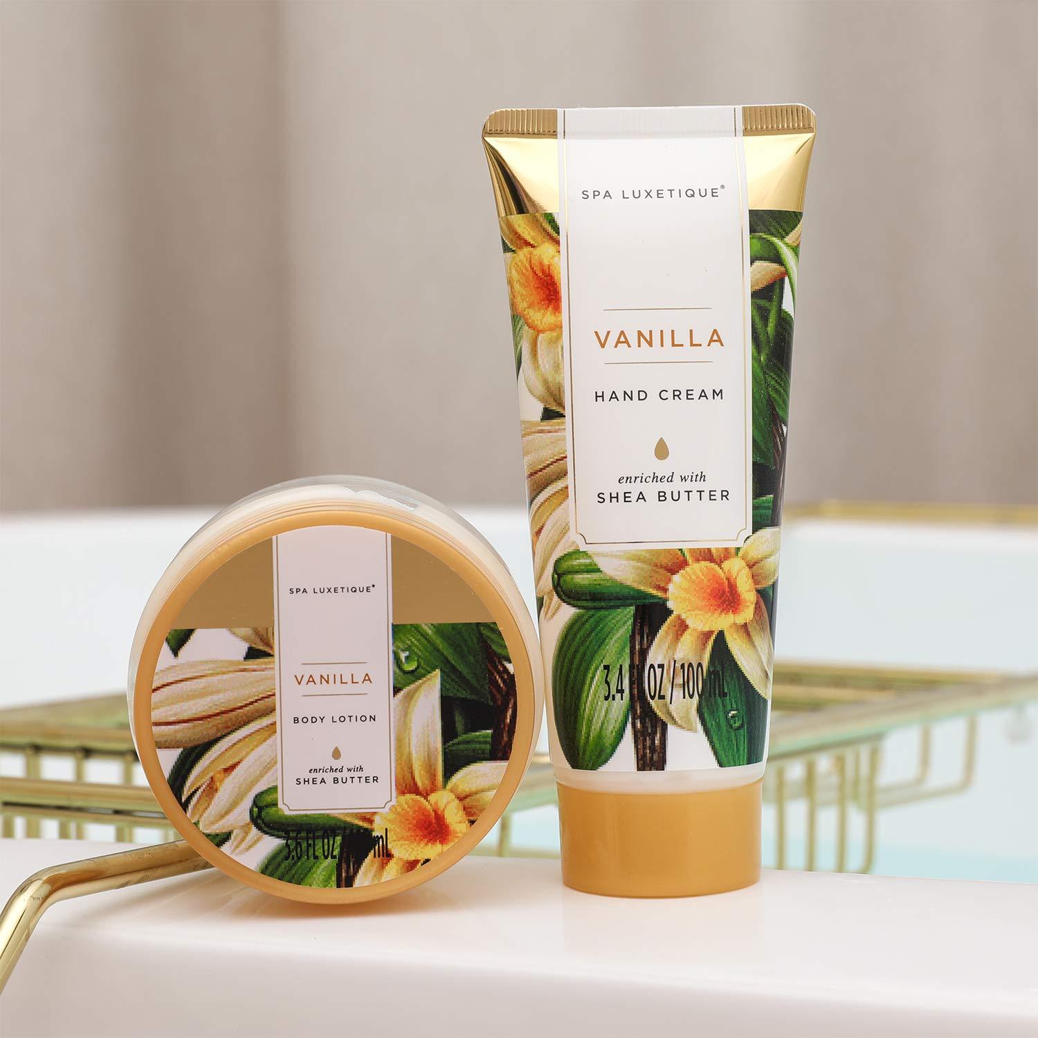 Spa Luxetique Gift Sets Vanilla Fashion Bath Set Tote